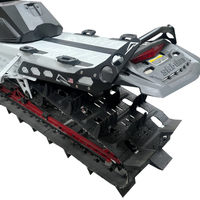 Spg Rear Bumper Lava Red S/d 165’’ Expert - Black - Snowmobile Collection