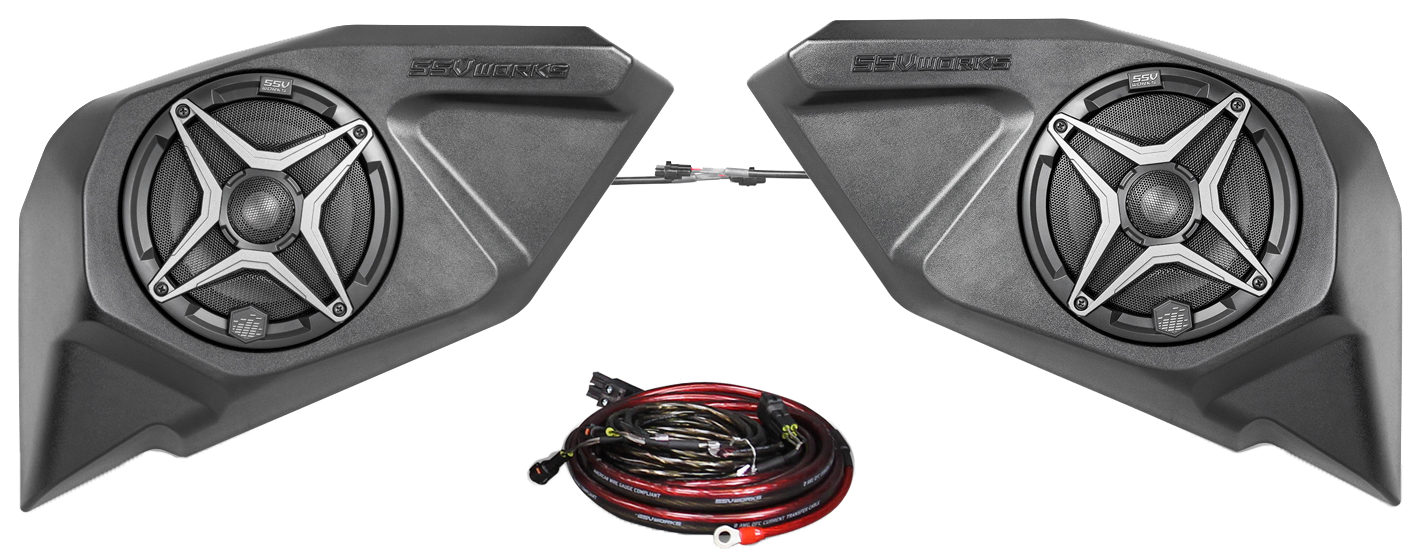 Ssv Works Rear Door Speaker Pods - Atv Performance Products