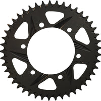 Vortex Rear F5 Sprocket Aluminum 47t-520 Blk Hc Hon - Black - Street Collection