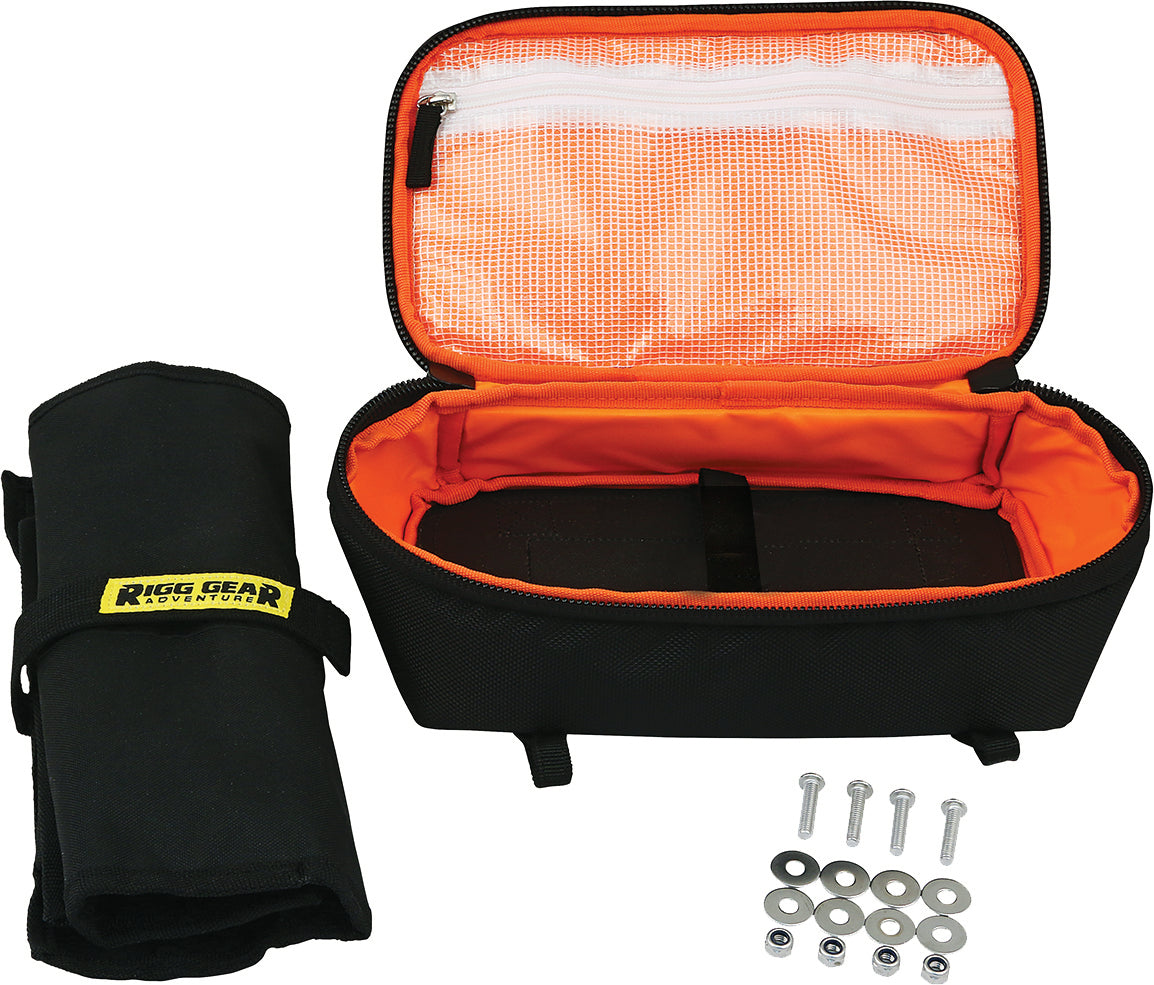 Nelson-rigg Rear Fender Bag With Tool Roll - Street Collection