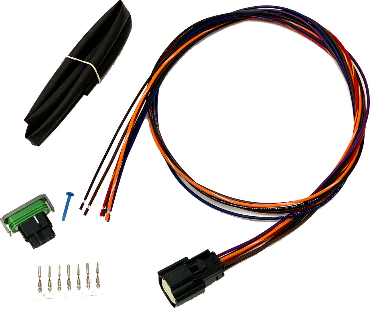 Namz Custom Cycle Rear Fender Hrnss 6-pin Molex W/12-pin Fndr Fascia Conn Inc - Harddrive Products