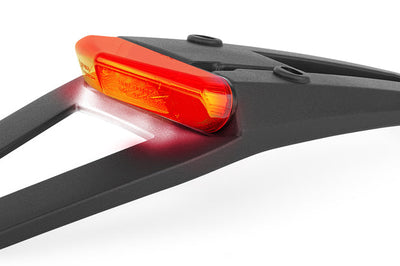 Polisport Rear Fender Taillight Black - Offroad Collection