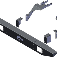 Kfi Rear Formed Bumper - Atv Performance Products