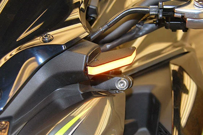 New Rage Cycles Rear Led Turn Sig Amber/red Suz - Street Collection
