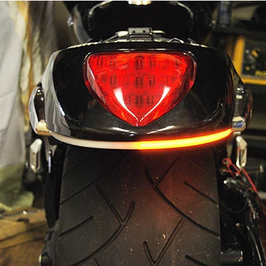 New Rage Cycles Rear Led Turn Signals Amber Suz