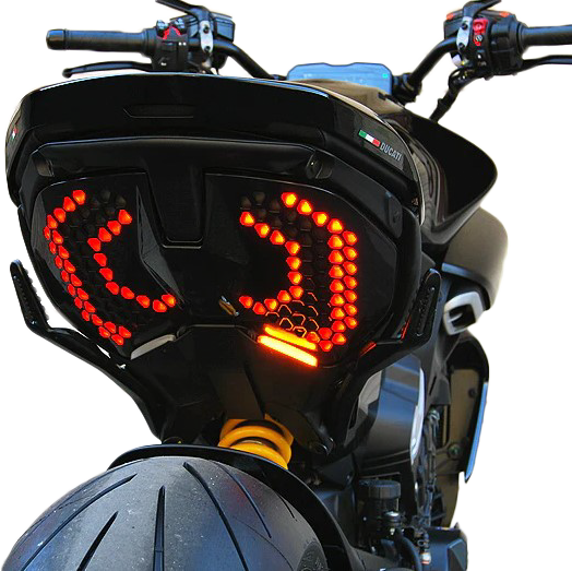 New Rage Cycles Rear Led Turn Signals Duc - Street Collection