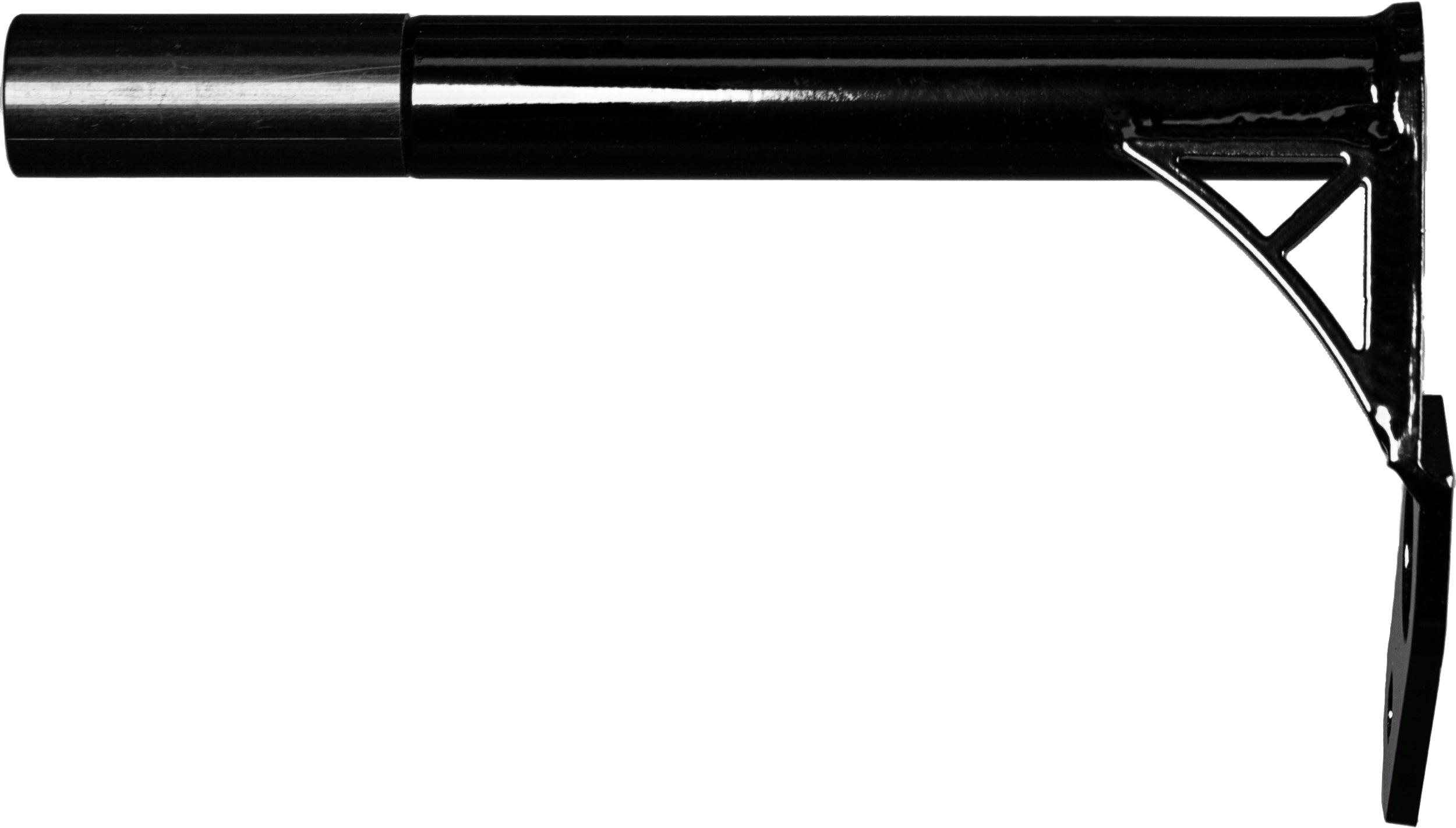 SANTORO FABWORX Rear Peg Frame Mount Slider M8 Softail Black