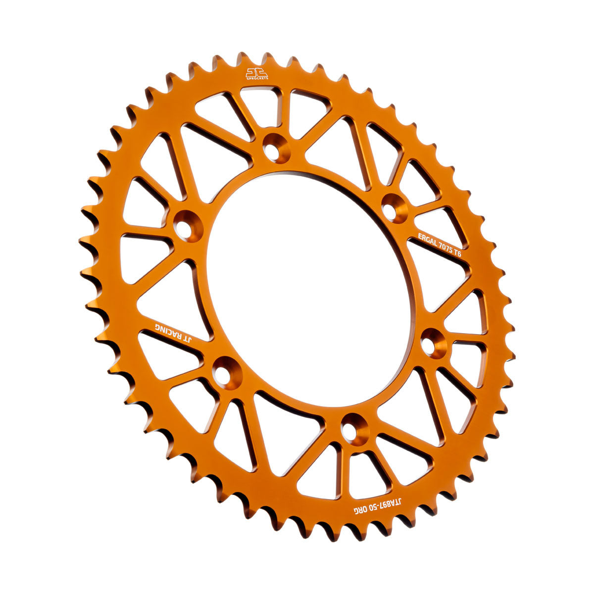 Jt Rear Racelite Sprocket Alum 48t-420 Red Hon - Orange - Offroad Collection