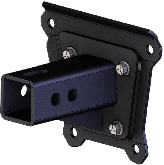 Kfi Rear Receiver Hitch Pol - Atv Performance Products