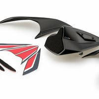 Puig Rear Seat Cowl Black Hon - Street Collection