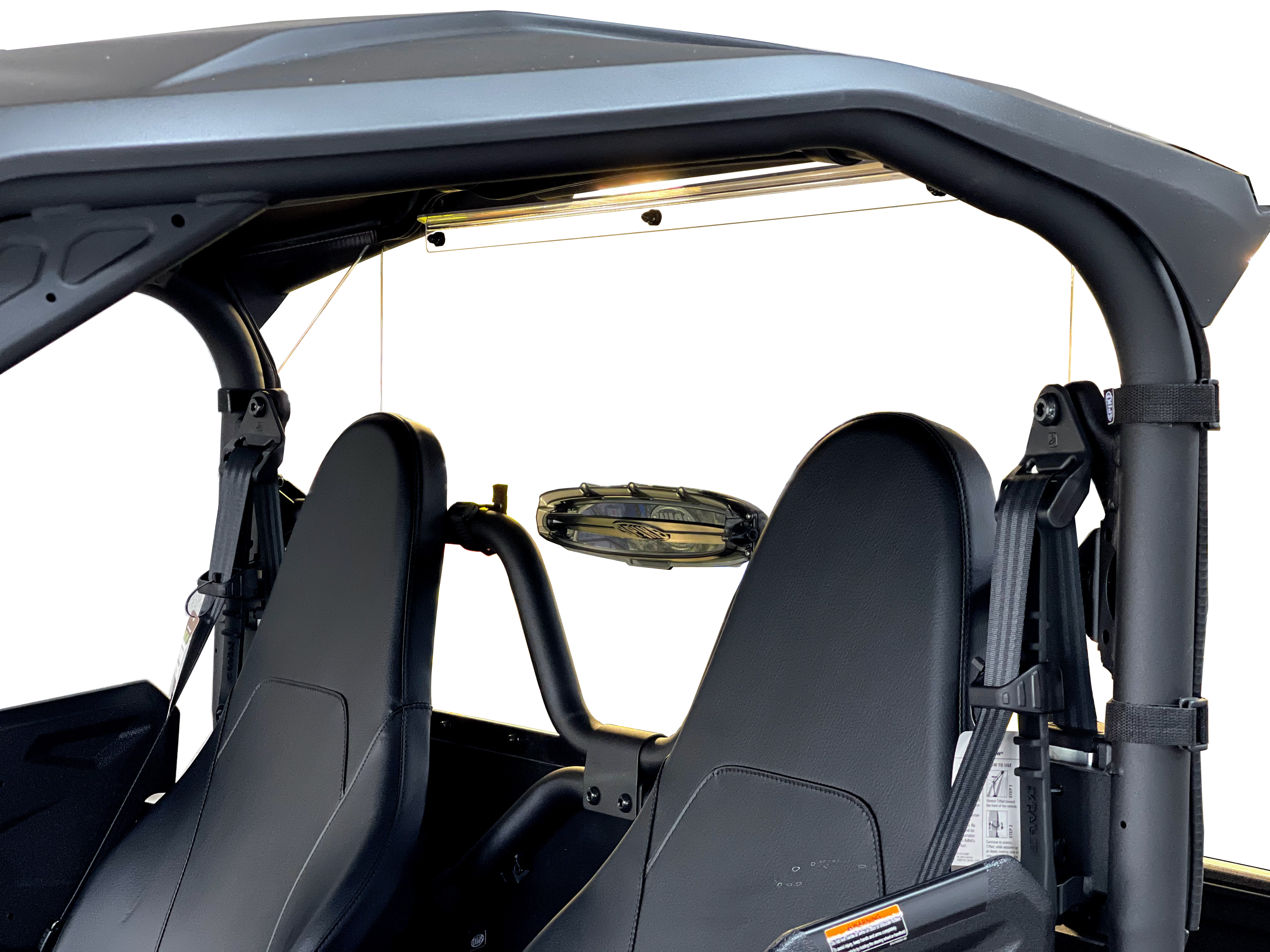 SPIKE Rear Shield Vented Trr Gp Yam Clr - Windshield/Windscreen