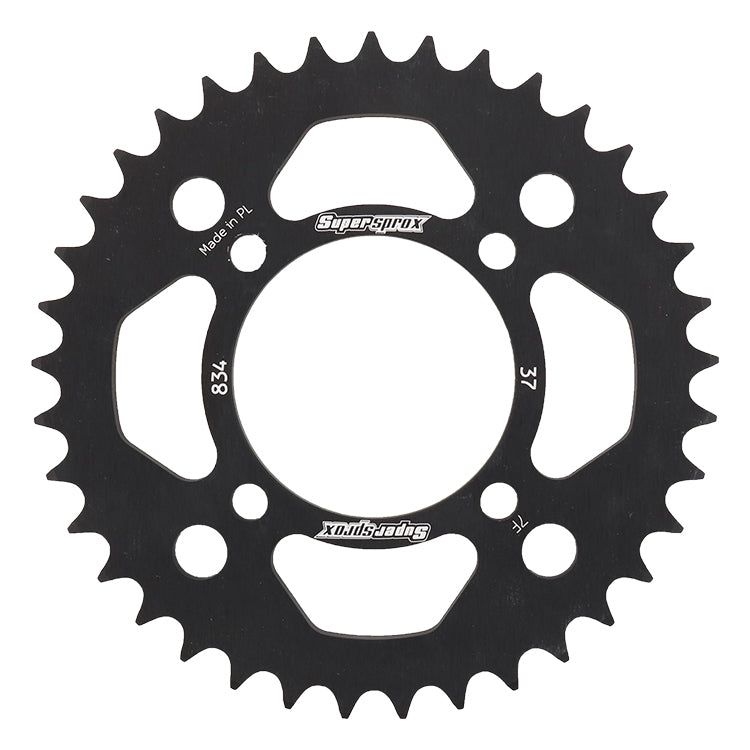 SUPERSPROX Rear Sprocket Aluminum 37t 420 Blk Yam - Sprockets