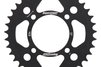 SUPERSPROX Rear Sprocket Aluminum 37t 420 Blk Yam - Sprockets