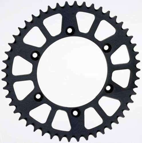 Sunstar Rear Sprocket Aluminum 52t-520 Blu Hus/husq/ktm - Black - Offroad Collection