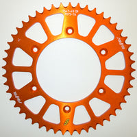 Sunstar Rear Sprocket Aluminum 52t-520 Blu Hus/husq/ktm - Orange - Offroad Collection