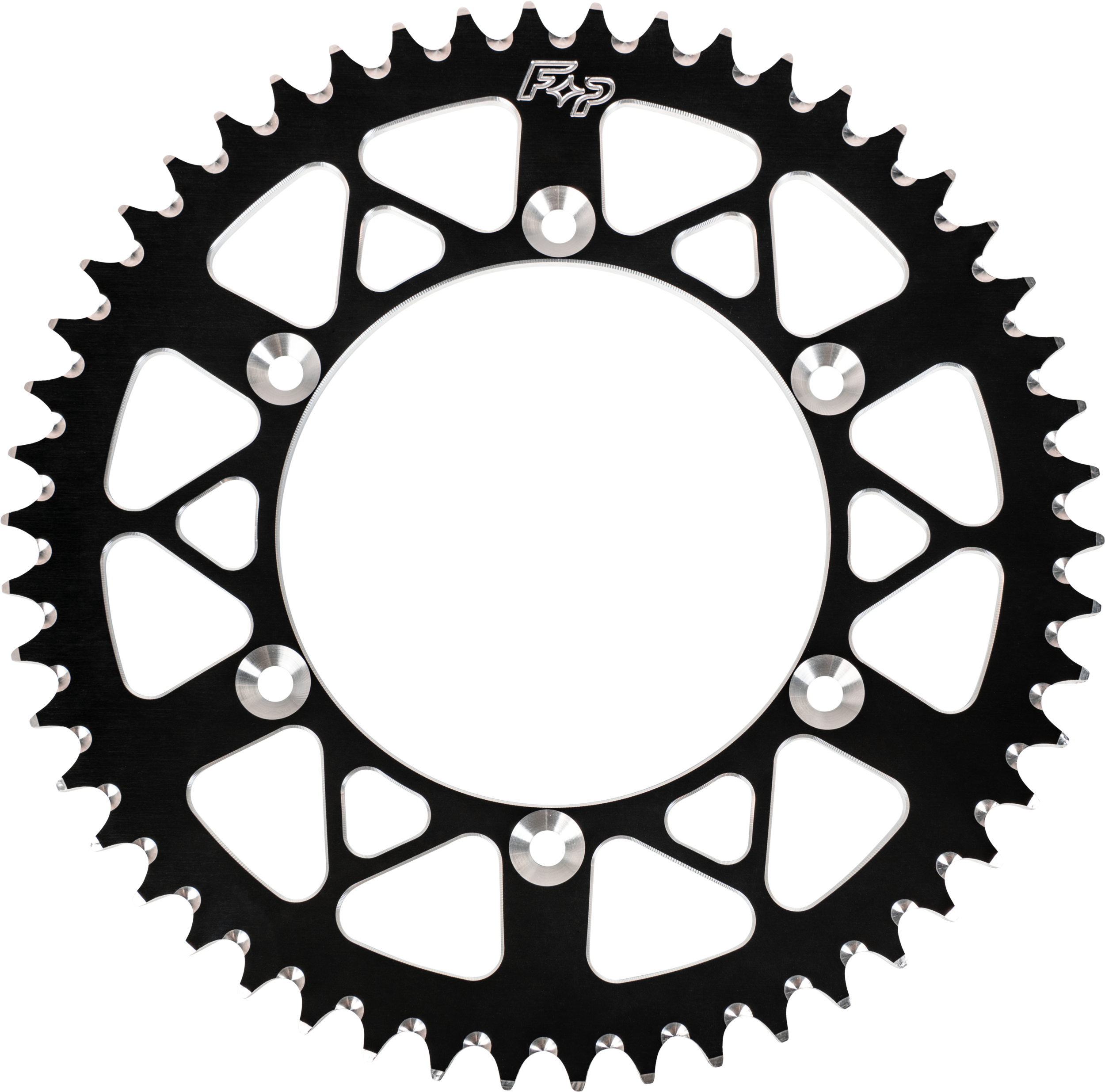 FIRE POWER Rear Sprocket Aluminum 53t 420 Blk Kaw/Suz - Sprockets