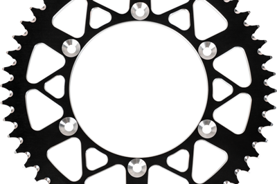 FIRE POWER Rear Sprocket Aluminum 53t 420 Blk Kaw/Suz - Sprockets