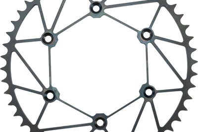 Dirt Tricks Rear Sprocket Chromoly 47t-520 Blk Ktm/hus/gas - Black - Offroad Collection