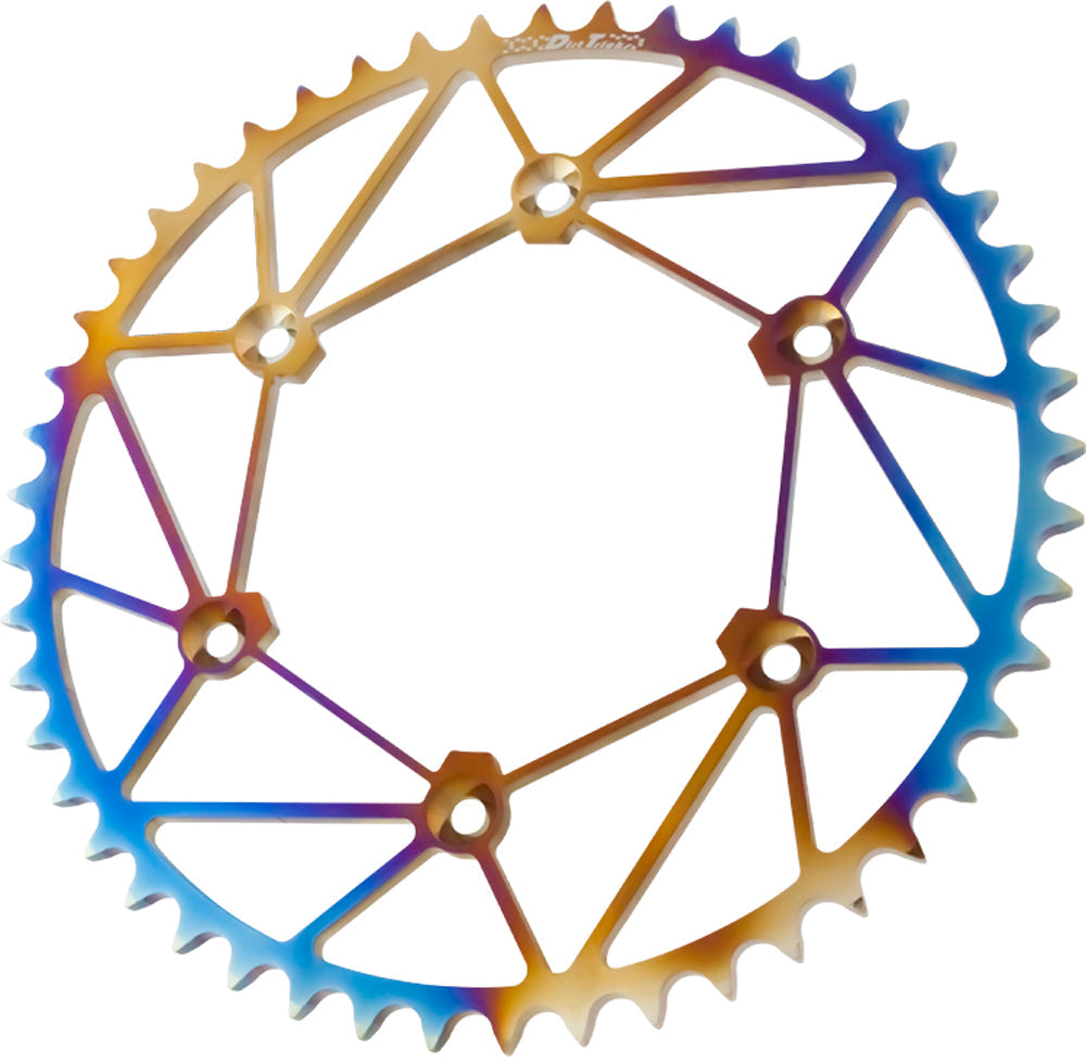 Dirt Tricks Rear Sprocket Chromoly Stl/zir 49t-520 Chromatic - Offroad Collection
