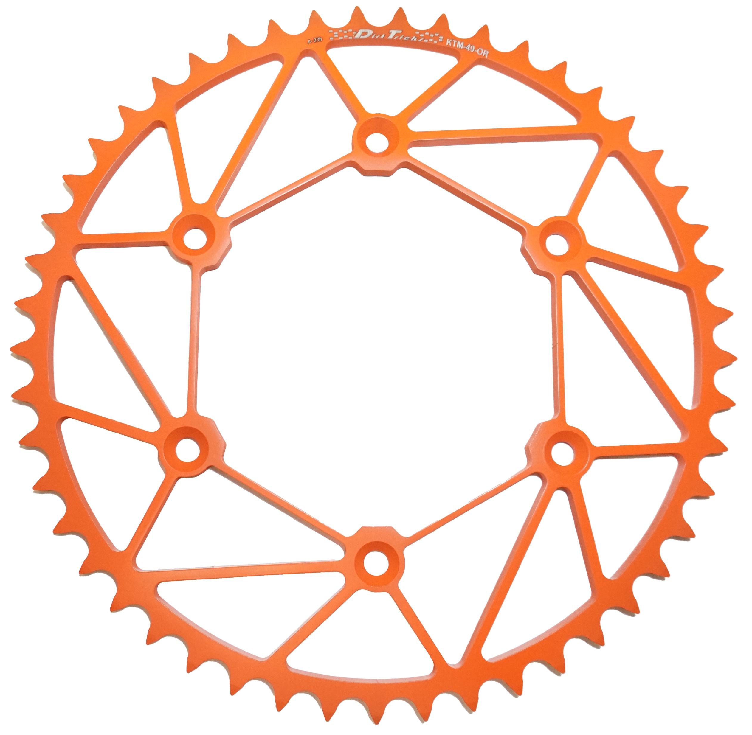 Dirt Tricks Rear Sprocket Chromoly Stl/zir 50t-520 Inferno Ktm - Offroad Collection