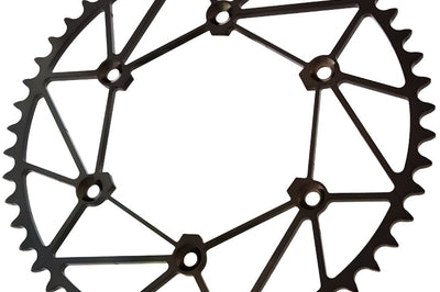 Dirt Tricks Rear Sprocket Chromoly Stl/zir 51t-520 Blk Suz - Black - Offroad Collection