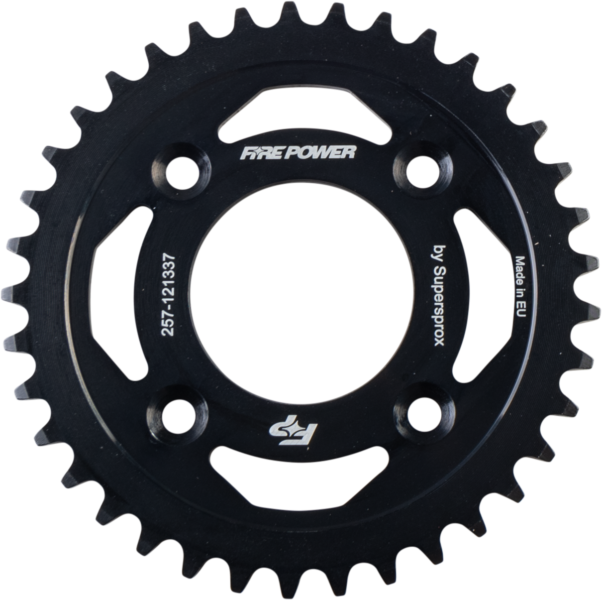 FIRE POWER Rear Sprocket Steel 37t Blk