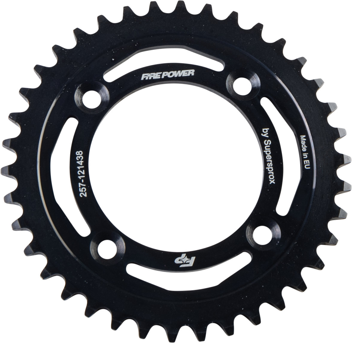 FIRE POWER Rear Sprocket Steel 38t Blk