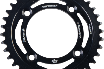 FIRE POWER Rear Sprocket Steel 38t Blk