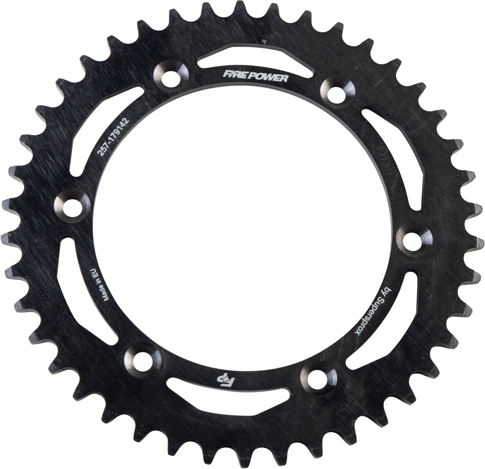 FIRE POWER Rear Sprocket Steel 42t Blk