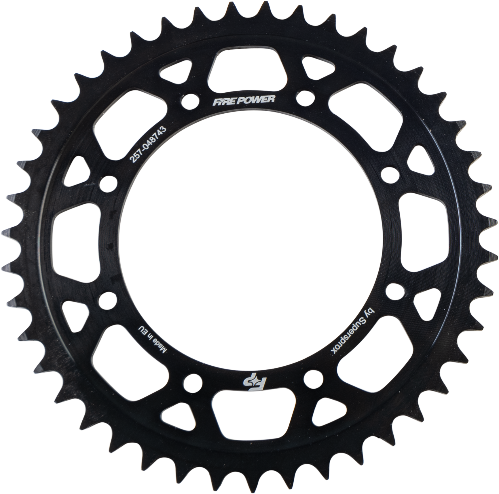 FIRE POWER Rear Sprocket Steel 43t Blk