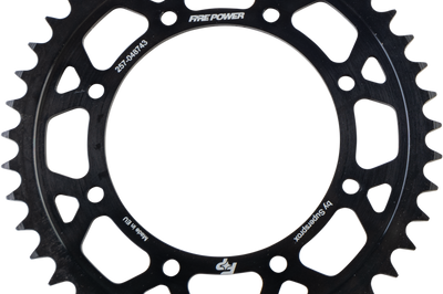 FIRE POWER Rear Sprocket Steel 43t Blk