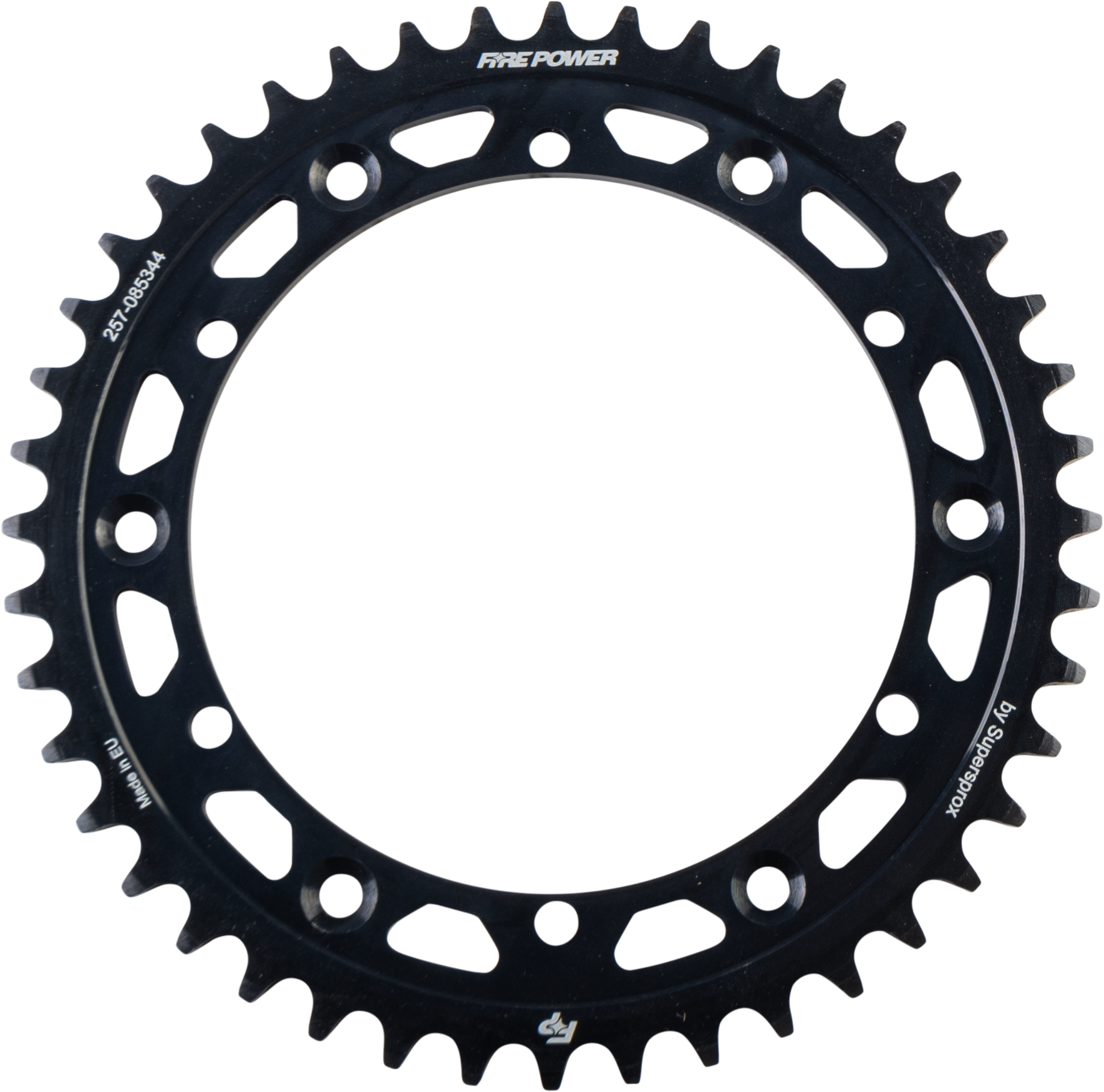 FIRE POWER Rear Sprocket Steel 44t Blk