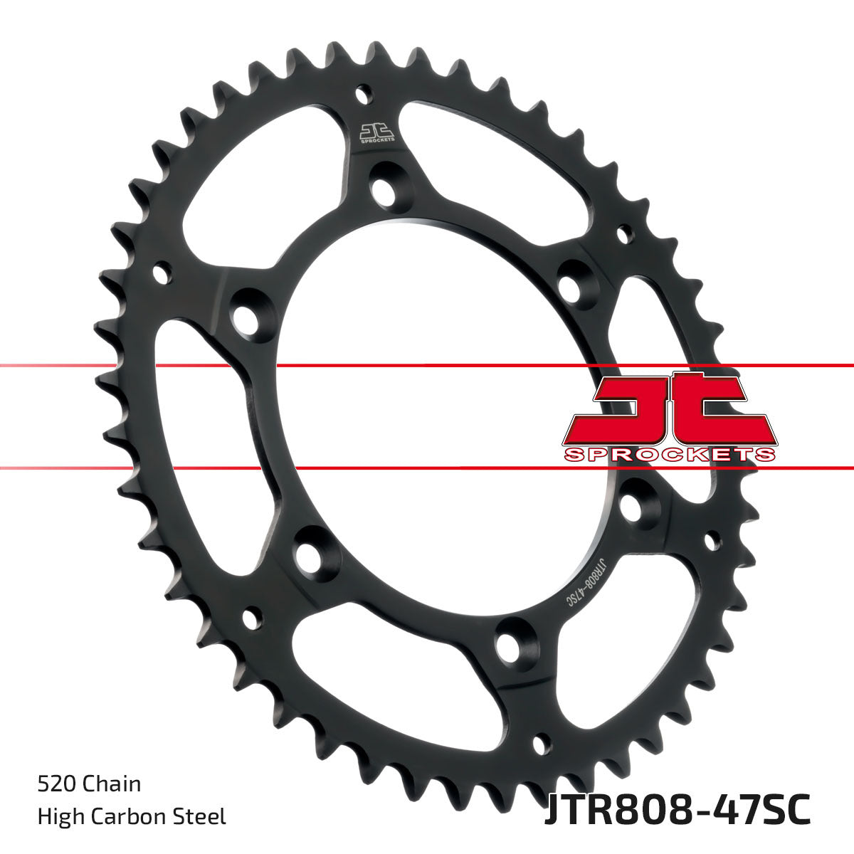 Jt Rear Sprocket Steel 47t-520 Kaw/suz - Offroad Collection