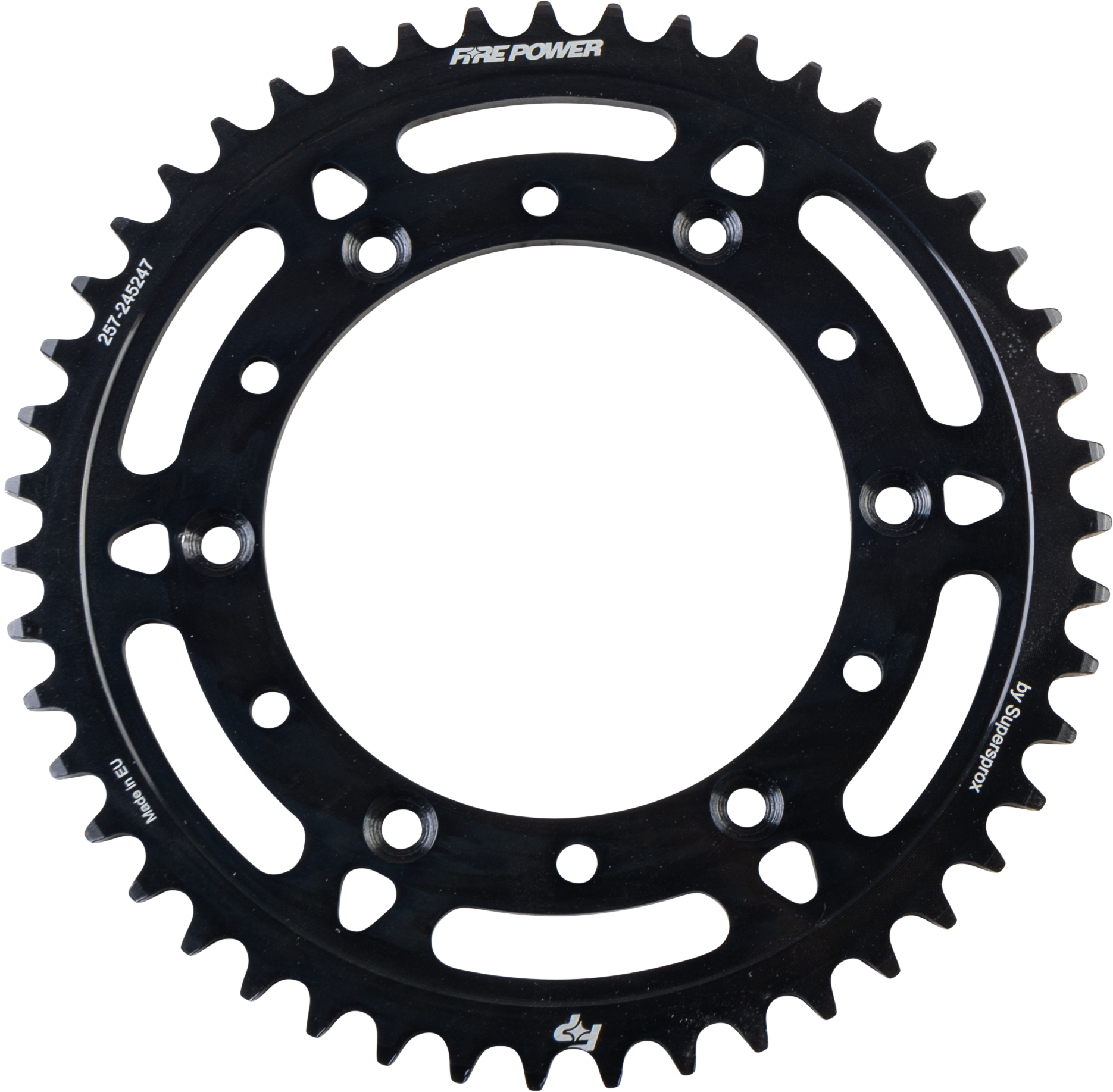 FIRE POWER Rear Sprocket Steel 47t Blk