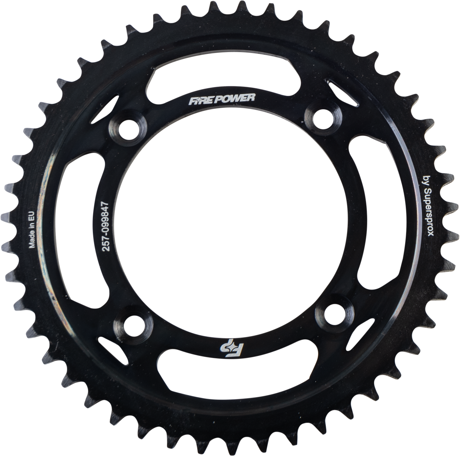 FIRE POWER Rear Sprocket Steel 47t Blk