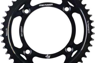 FIRE POWER Rear Sprocket Steel 47t Blk