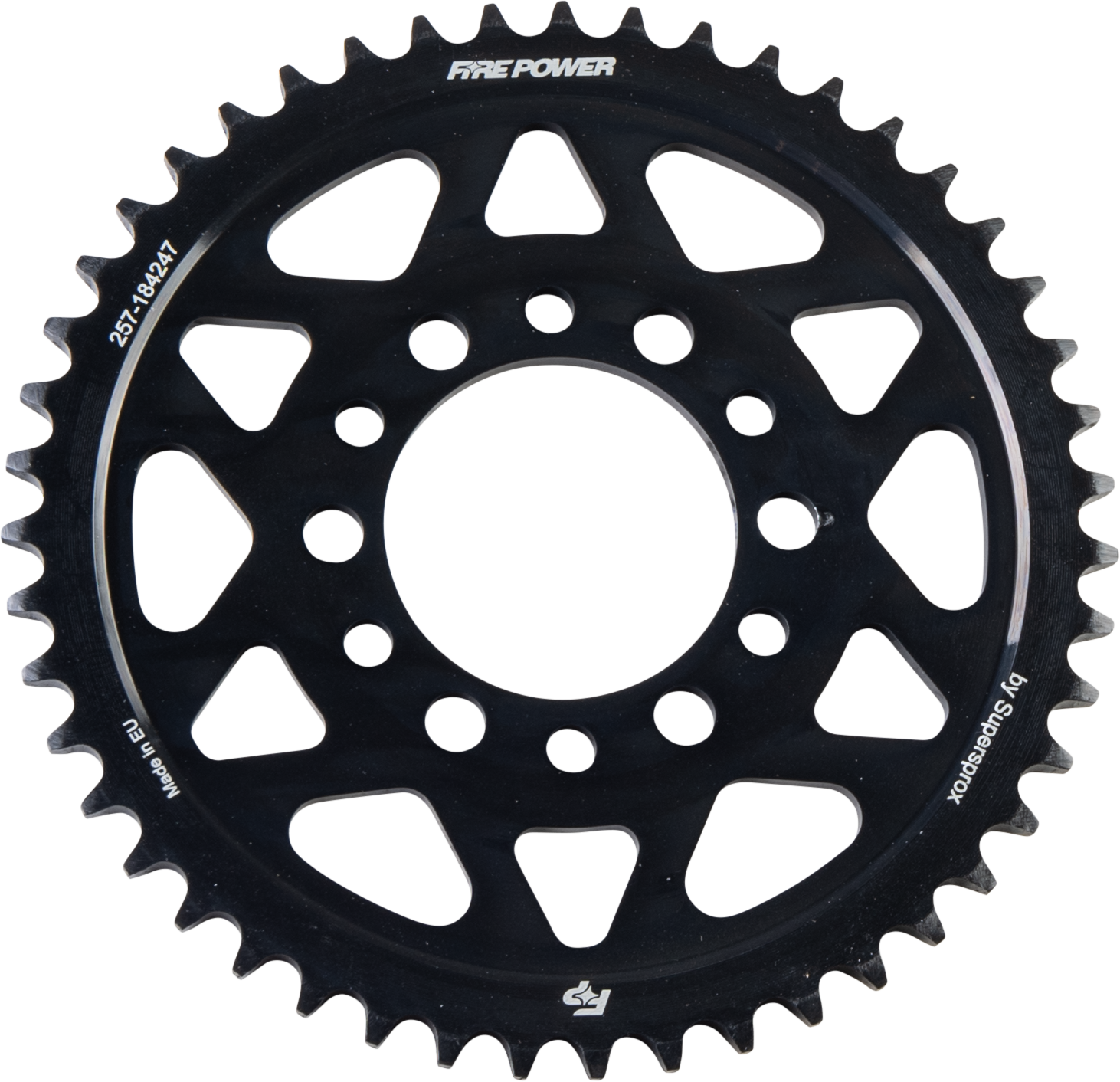 FIRE POWER Rear Sprocket Steel 47t Blk