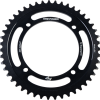 FIRE POWER Rear Sprocket Steel 47t Blk