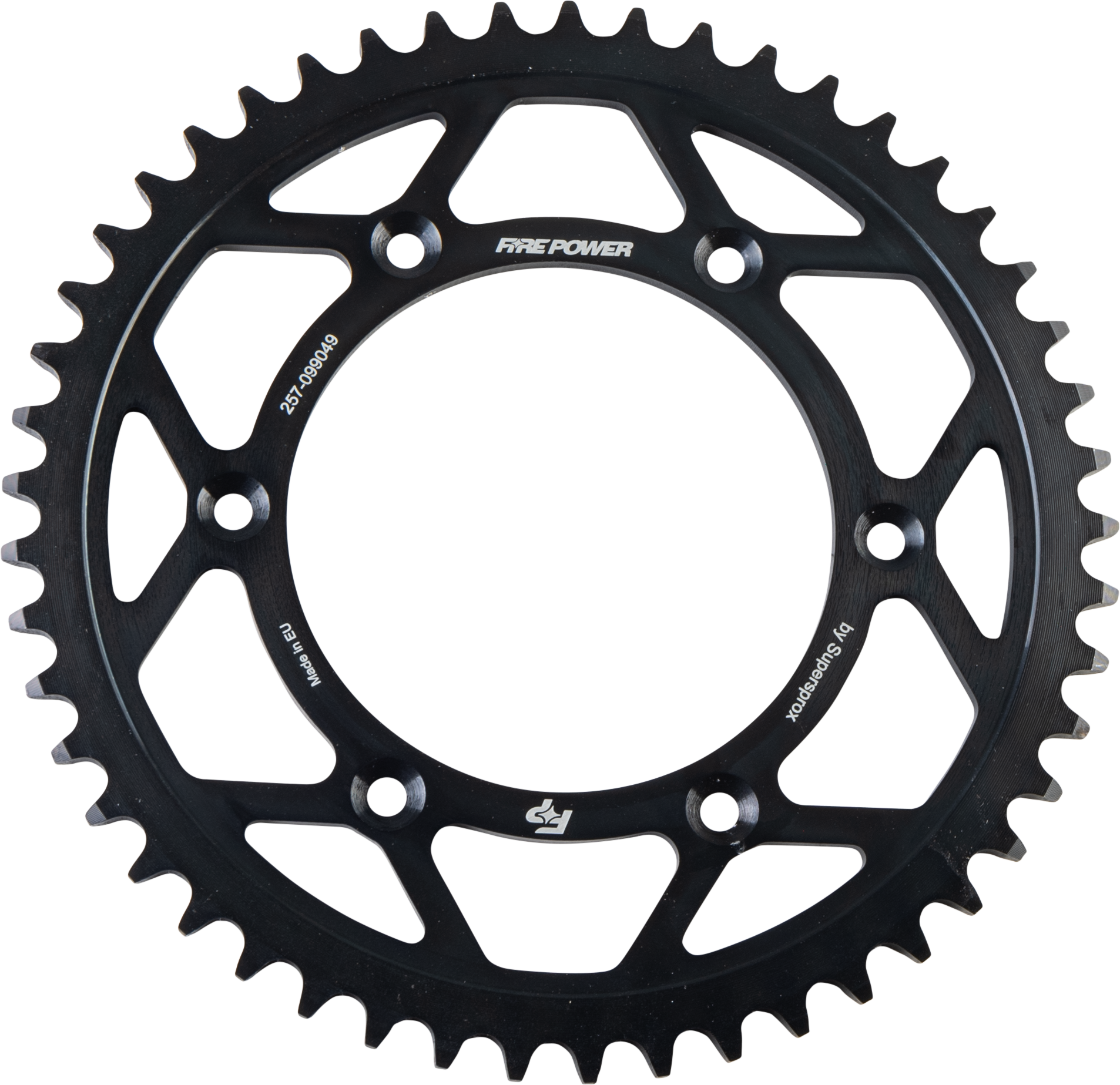 FIRE POWER Rear Sprocket Steel 49t Blk