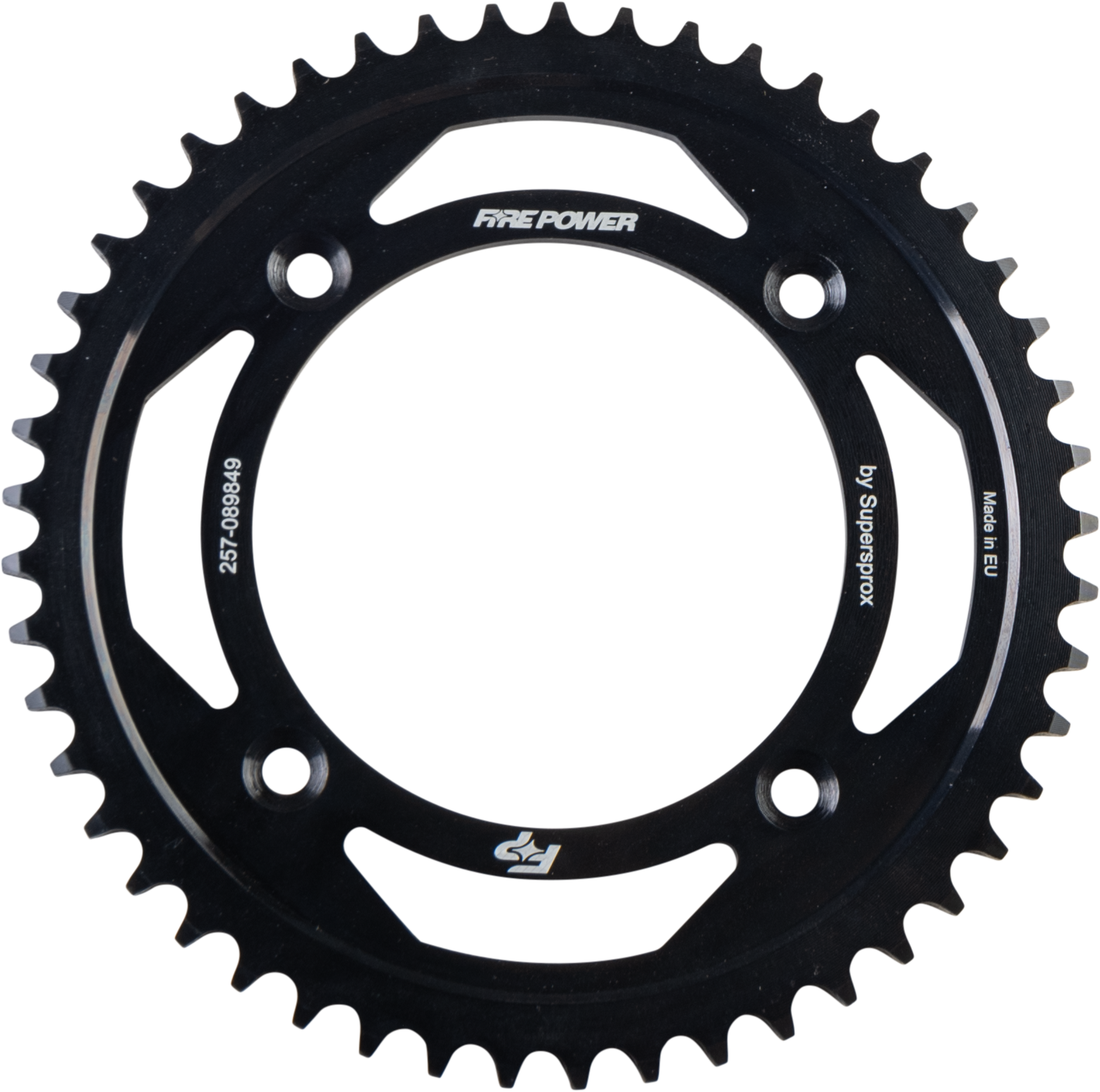 FIRE POWER Rear Sprocket Steel 49t Blk