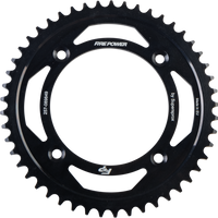 FIRE POWER Rear Sprocket Steel 49t Blk