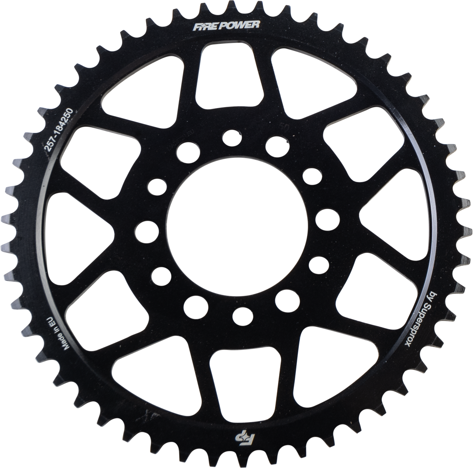 FIRE POWER Rear Sprocket Steel 50t Blk