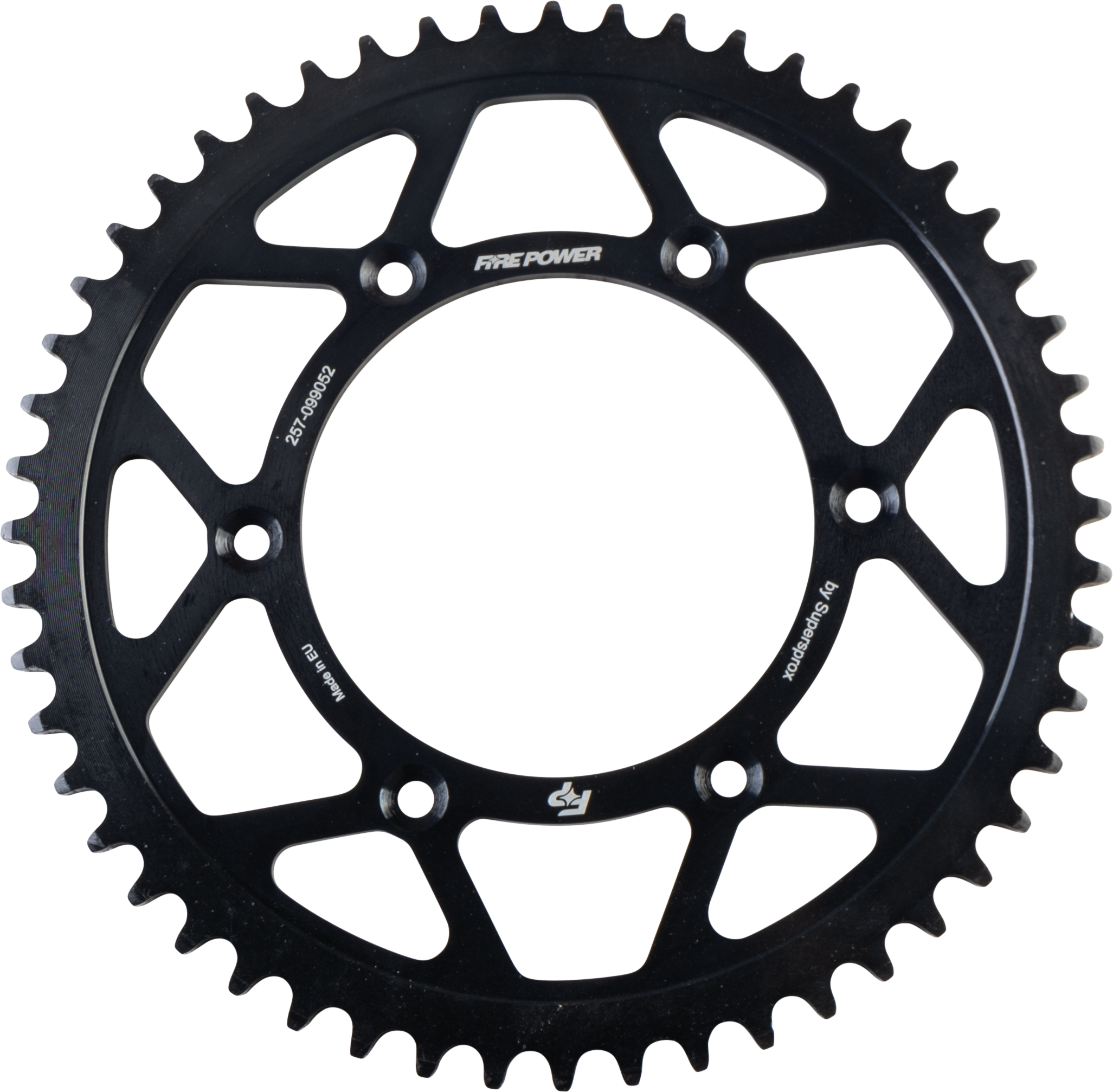 FIRE POWER Rear Sprocket Steel 52t Blk