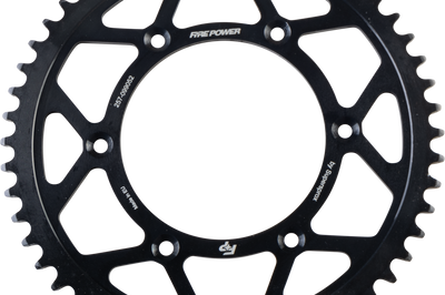 FIRE POWER Rear Sprocket Steel 52t Blk