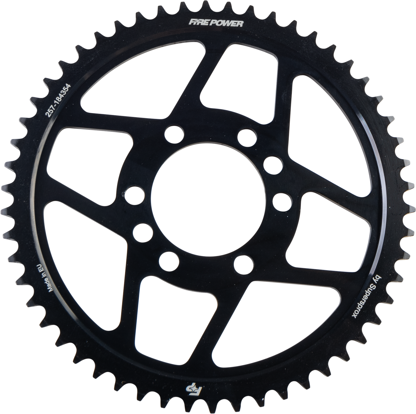 FIRE POWER Rear Sprocket Steel 54t Blk