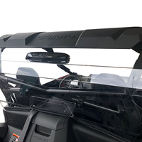 SPIKE Rear Vented Windshield Clr Cf Moto - Windshield/Windscreen