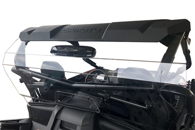 SPIKE Rear Vented Windshield Clr Cf Moto - Windshield/Windscreen