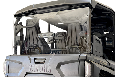 SPIKE Rear Vented Windshield Clr Yam - Windshield/Windscreen