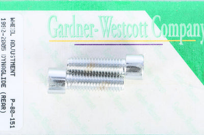 Gardnerwestcott Rear Wheel Adjustment Bolts 92-06 Dyna Models - Harddrive Products