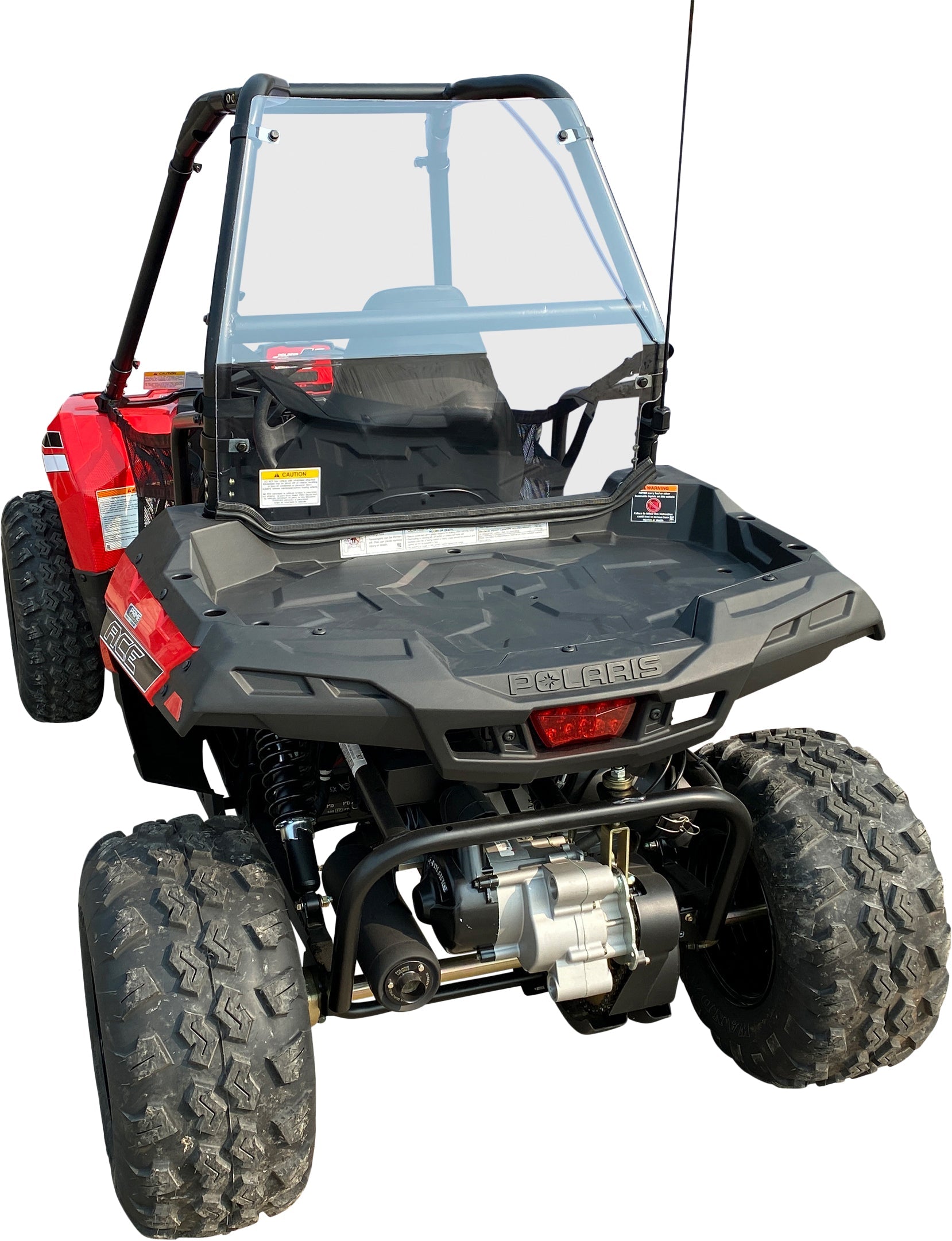 Open Trail Rear Windshield Clr Pol Ace 150 - Atv Performance Products